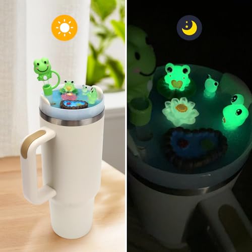 Cute Frog Stanley Cup Lid Accessories - 40oz Topper Decoration