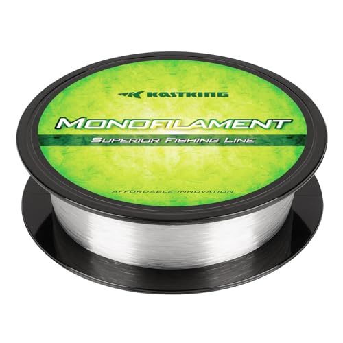 Monofilament Fishing Line - Abrasion Resistant, Low Memory, 4LB (300 Yds) - Ice Clear