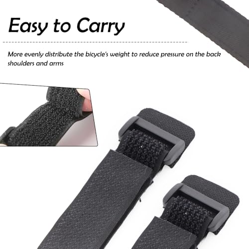 Adjustable Bicycle Carrying Strap - Portable Bike Lifter Handle
