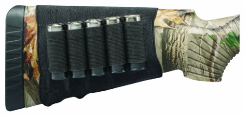 Butt Stock Shotgun Shell Holder - Holds 5 Shells