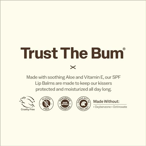 SPF 30 Sunscreen Lip Balm with Aloe and Vitamin E - Pomegranate, 0.15 oz