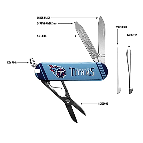 Tennessee Titans Pocket Multi-Tool with 7 Essential Tools