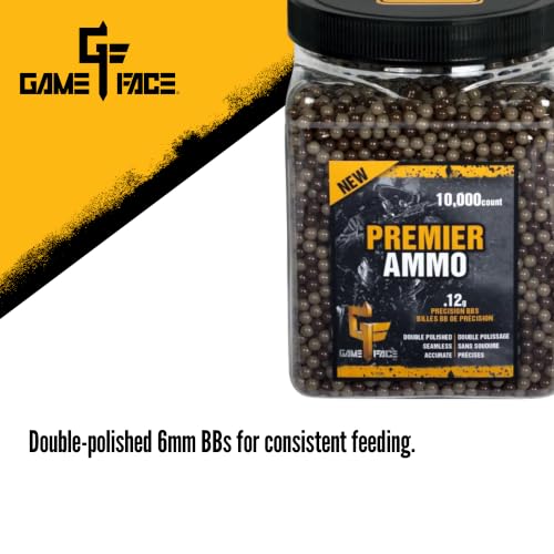 6mm Airsoft BBs - 0.12g, 10,000 Count, Camo Colors