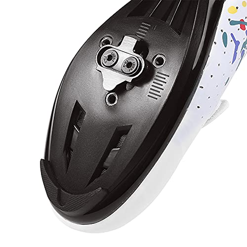 SPD Bicycle Cleats Set for Indoor Cycling and Mountain Biking