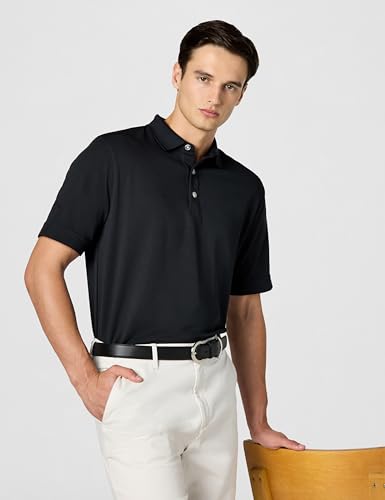 Callaway Men's Large Black Ottoman Performance Golf Polo Shirt