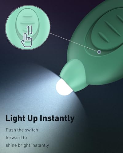 Bright LED Keychain Flashlight - 5 Pack Multicolor