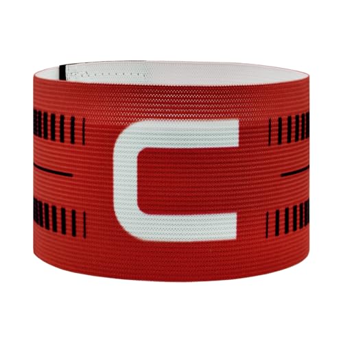 Unisex Captain Armband - Red - Soccer Football Team Training