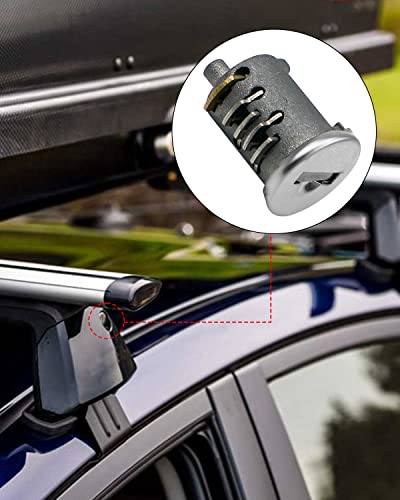 4 Pack Lock Cylinders for Yakima Roof Rack System - Includes Keys