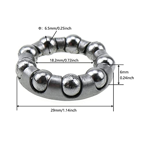 Bicycle Ball Bearings - 2PCS Stainless Steel Crank Bearing 1/4"