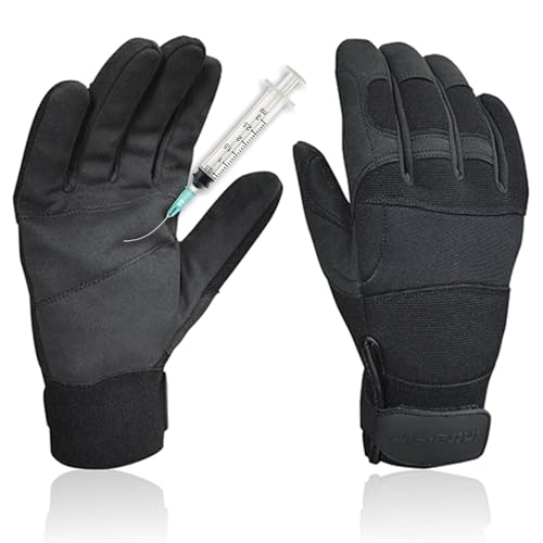 Needle Puncture & Thorn Proof Gloves,Level 3 Needlestick Resistant Work gloves for Garden & Animal Handling