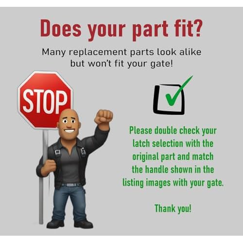 Replacement Latch for Regalo 1161 and Select Carlson Gates (Gray (Latch Only))