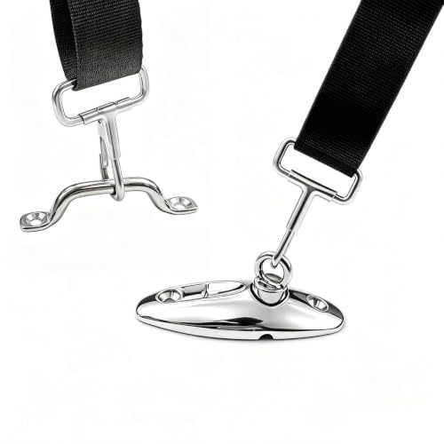 5 Pcs Boat Bimini Top Strap Snap Hooks for 1"