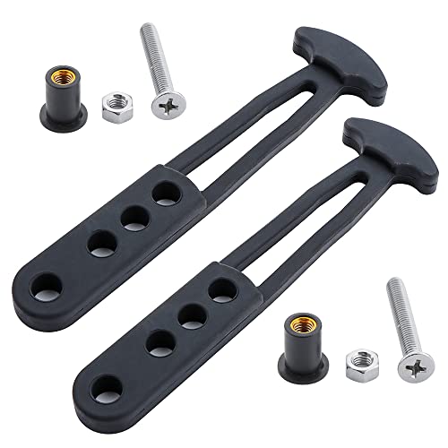 Boat Telescoping Ladder Straps - 2 Pcs with 4 Adjustable Holes