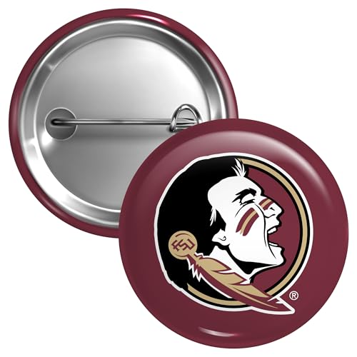 Florida State Seminoles Button Pin - Medium (2-Inch)