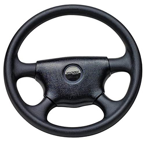 SEACHOICE Universal UV-Resistant 4-Spoke Marine Boat Steering Wheel, One Size