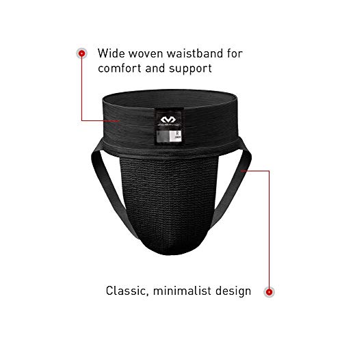 McDavid Athletic Supporter Jock Strap Black Large – 2 Pack Baseball Football