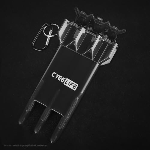 Adjustable Dart Carrying Case - Portable Storage Box for 3 Darts up to 17.3cm