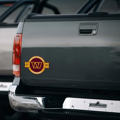 Washington Commanders Football Logo Car Magnet - Durable Auto Badge