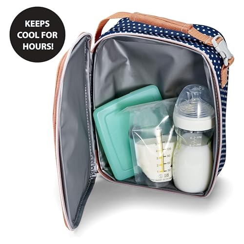 Slim Ice Packs - Quick Freeze Reusable 4-Pack for Lunch Boxes & Coolers - Multicolor