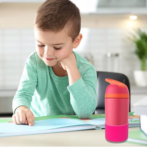 Silicone Water Bottle Boot - 14/16oz Pink Anti-Slip Protector