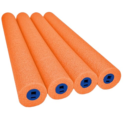 Foam Cheering Stick with Whistle - Orange Noisemaker for Sports