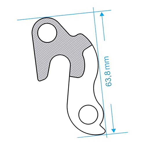 Derailleur Hanger 6 for Trek/Gary Fisher/Mongoose Schwinn Bikes - Aluminum 6061