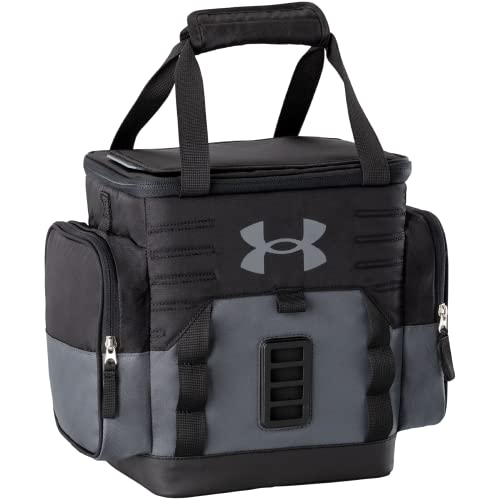 Under Armour Sideline Pro Cooler 12 Can Pitch Grey Insulated Portable Drink Cooler