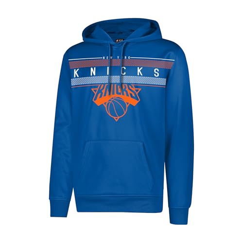 NBA Men's Midtown Hoodie Sweatshirt - New York Knicks, Large