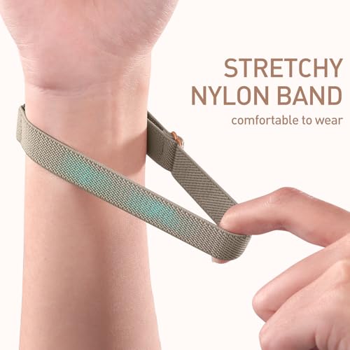Stretch Nylon Band for Fitbit Inspire 3 — 5 Pack Replacement Bands