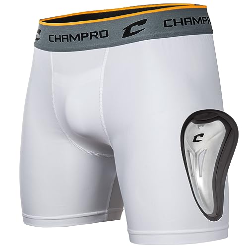 Champro Compression Boxer Short with Cup (Medium)