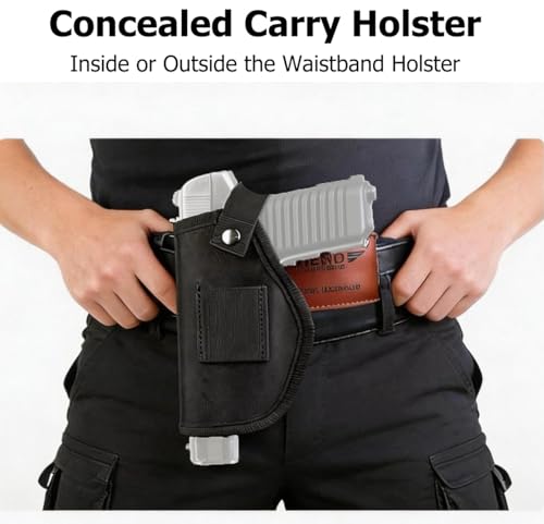 Universal IWB/OWB Gun Holster - Ambidextrous 2-Pack