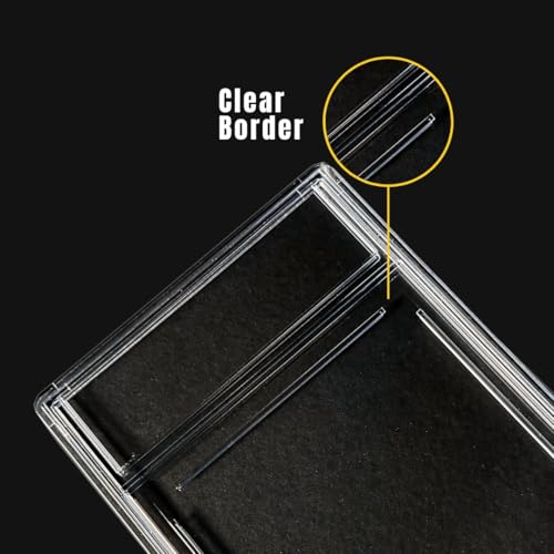 Pro-Tec Accessories Pack of 5 Clear PSA-Style Card Slabs for Trading Sports Cards