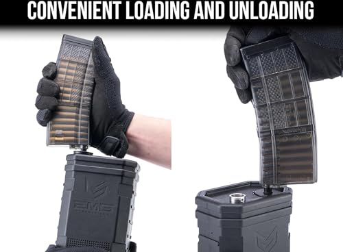 High-Speed Electric BB Loader - 1400rd Capacity - Black