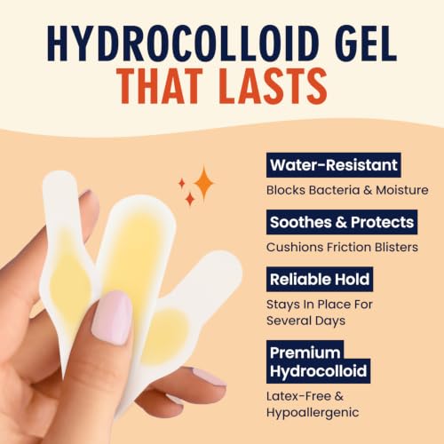 Hand & Finger Hydrocolloid Blister Bandages Pack - 20 Count