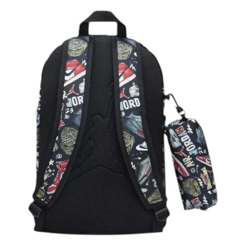 Air Jordan Backpack with Pencil Case - Bold Graphic Print