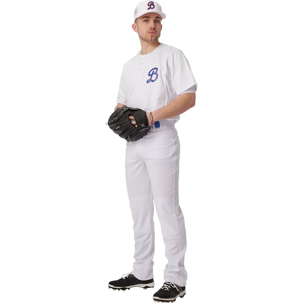 Champro Triple Crown 2.0 Open Bottom Baseball Pants, Youth Medium, Grey