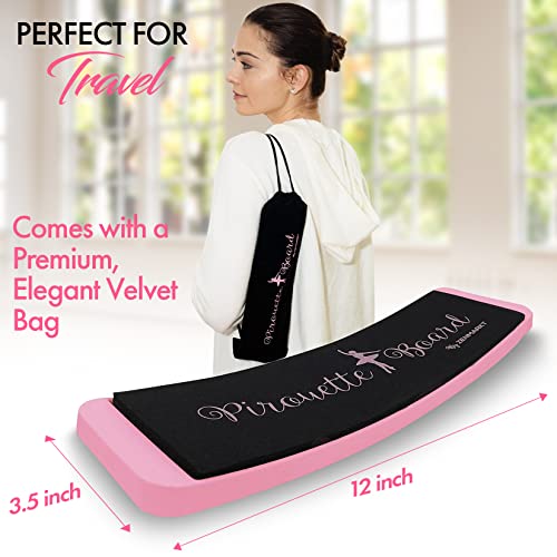 Zenmarkt Bright Pink Turning Board for Dancers, Gymnasts & Ice Skaters