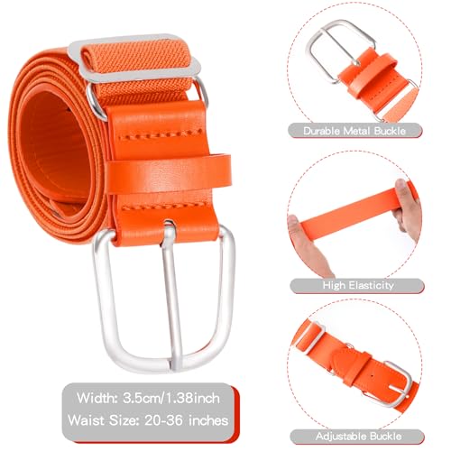 Youth Baseball Socks and Belt Combo Set - Orange