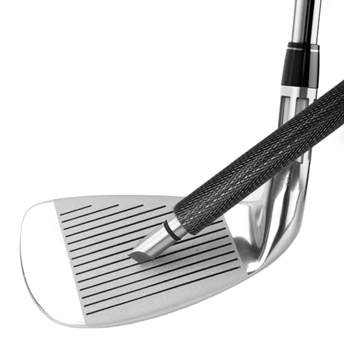 Golf Club Cleaner Brush and Groove Sharpener Tool with Water Bottle