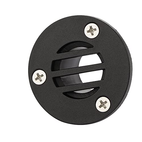 Small Nylon Boat Floor Deck Drain - 53 x 30mm, Black, 2 Pcs