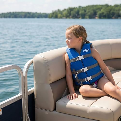 Kids Life Vest - USCG Approved Type III Jacket for 30-50 lbs