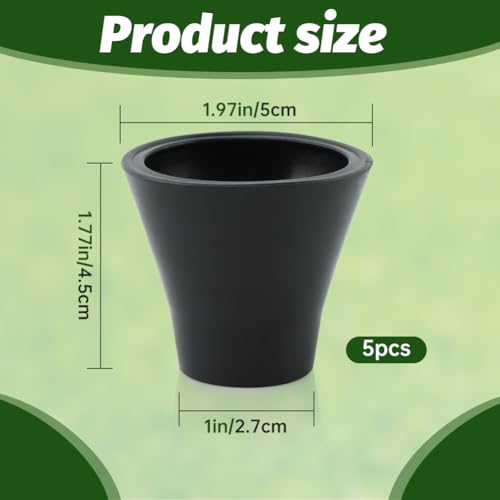 Golf Ball Retriever - 5 Pack Rubber Picker Upper for Putter