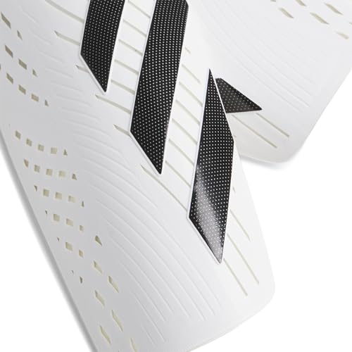 Tiro Soccer Shin Guards - Medium - White/Black