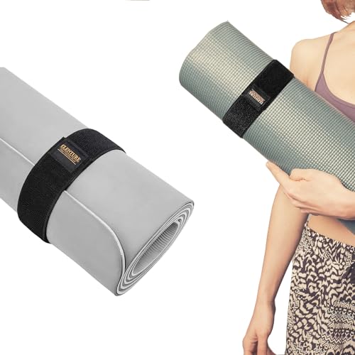 Heavy-Duty Yoga Mat Strap - Elastic Bungee Roll Organizer - 1pc