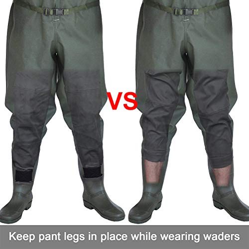 Cowboy Boot Straps - 2 Pcs Neoprene Pant Leg Garter Bands - 13 Inches