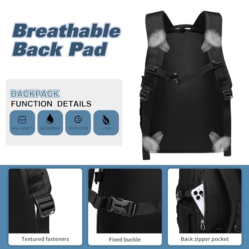 Military Tactical Backpack 25L for Men - Durable & Compact