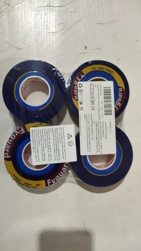 Fyguard 4 Rolls Painters Tape, 1Inch x 55 Yards Blue Painters Tape Washi Painters Tape Multi-Surface Blue Masking Tape for Wall Painting Masking Edge Treatment DIY, Home Use
