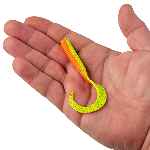 Gulp! Grub Fishing Soft Bait - Firetiger / 4 Inch