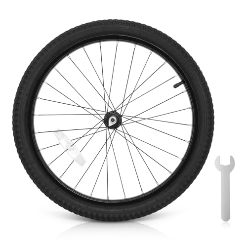 20 Inch Kids Bike Front Wheel Replacement - Solid Rubber Tire