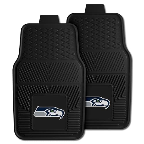 Seattle Seahawks Heavy Duty Vinyl Car Mats - Front 18"x27"